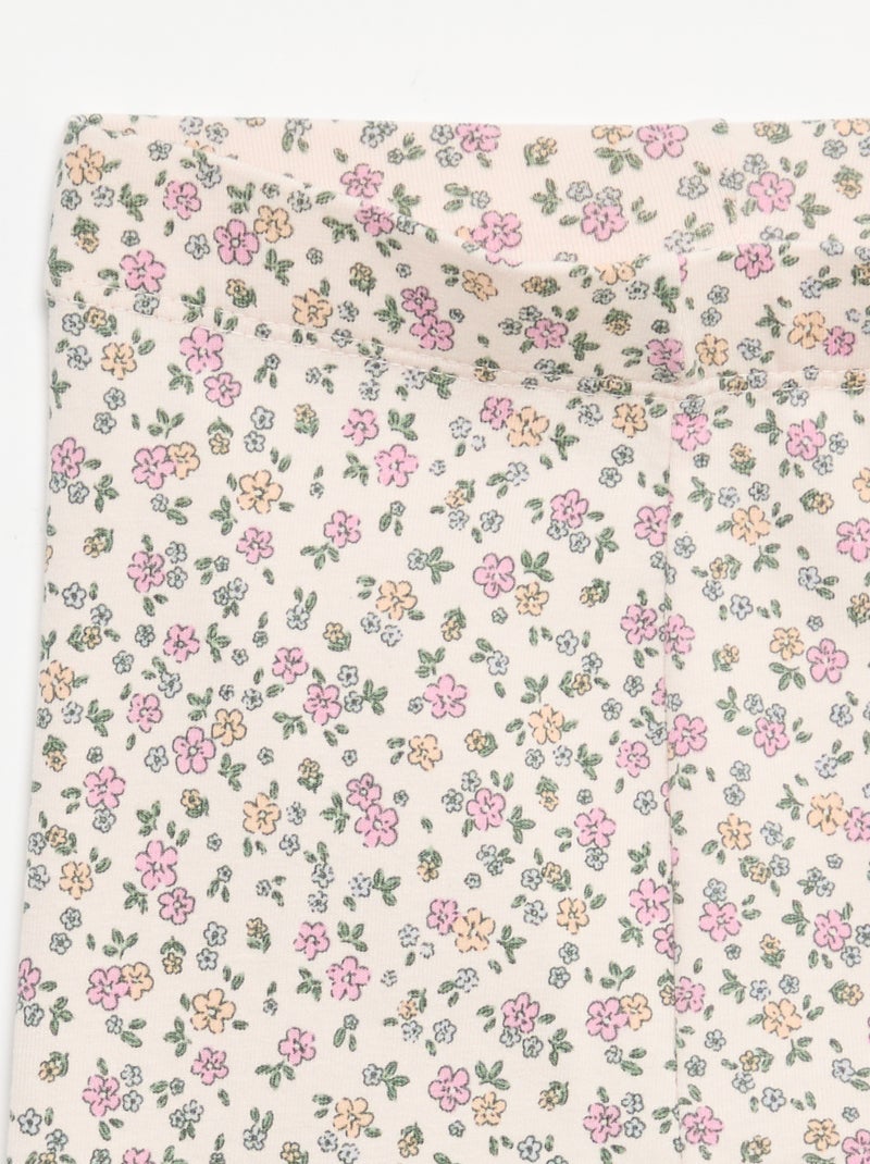 Legging long imprimé Rose - Kiabi