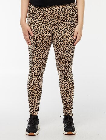 Legging long léopard