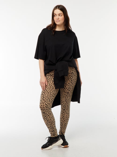 Legging long léopard - Kiabi