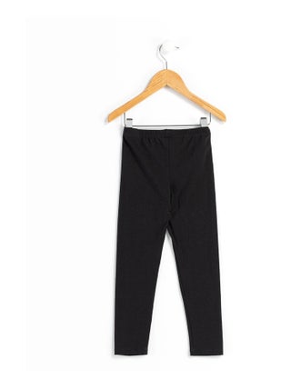 Legging long noir Fille - Terre de Marins