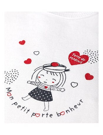 Legging long rouge Fille - Terre de Marins