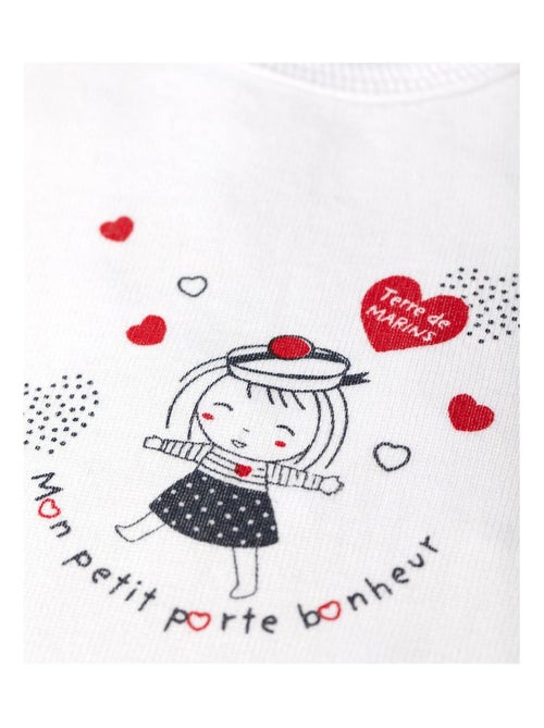 Legging long rouge Fille - Terre de Marins - Kiabi