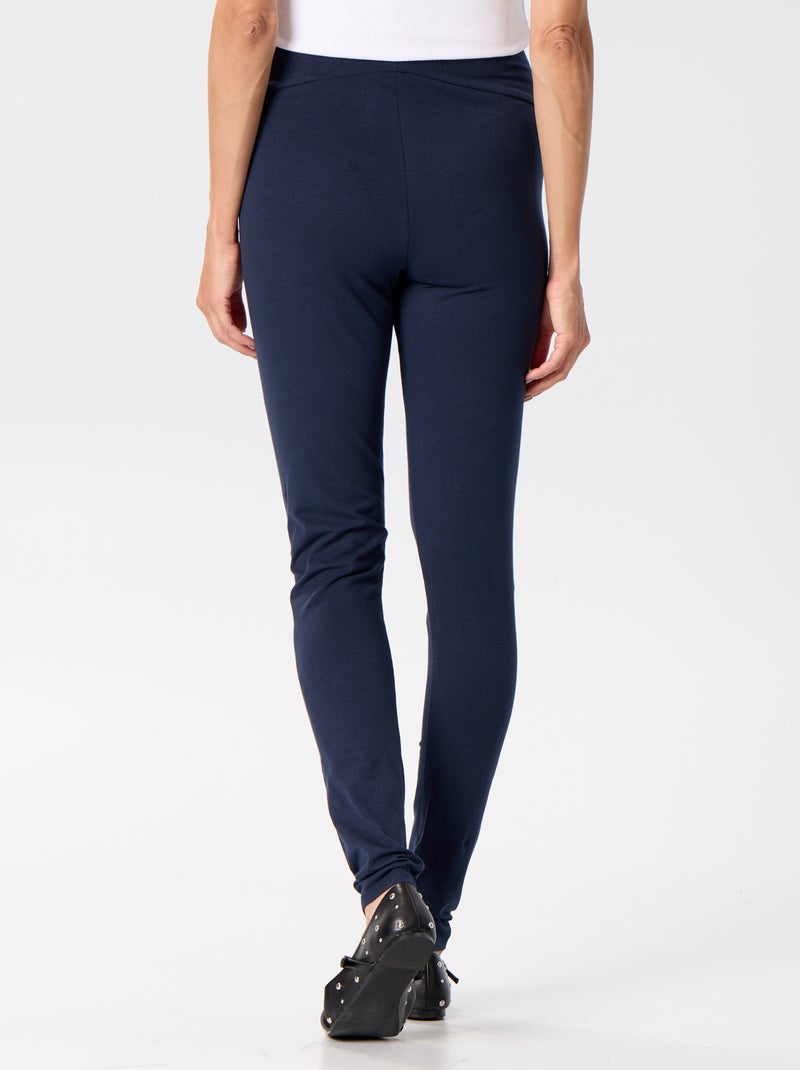 Legging long sans couture Bleu - Kiabi