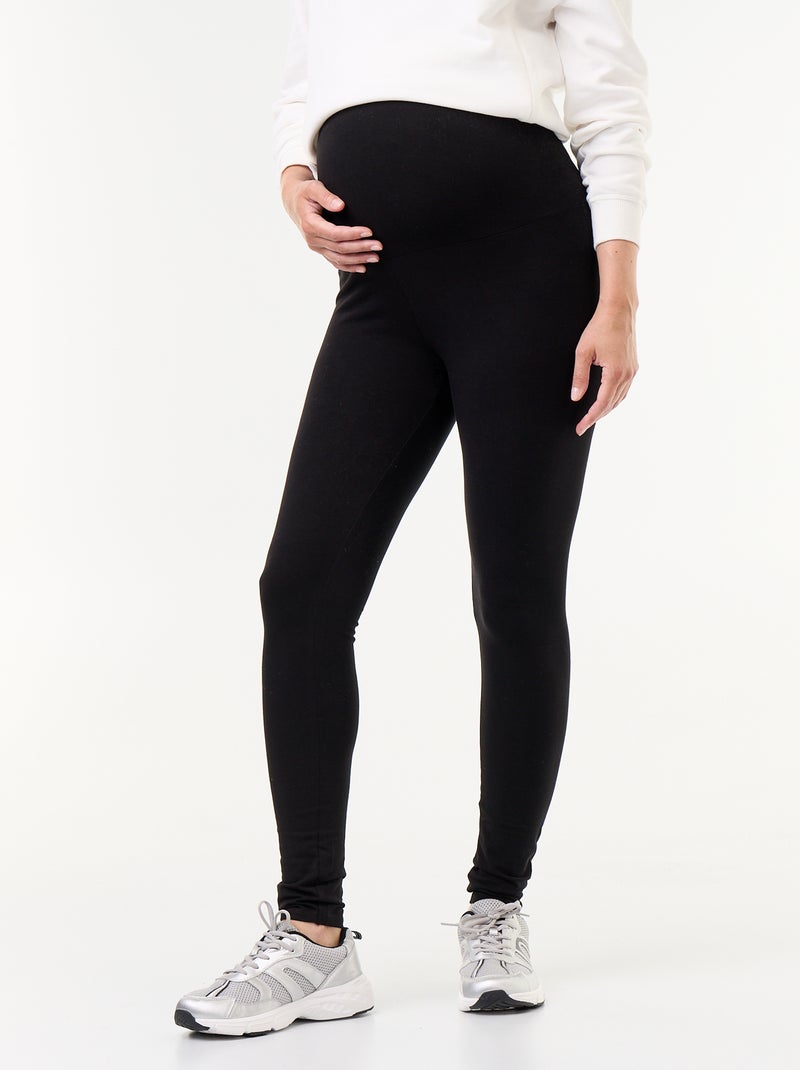 Legging long sans couture Noir - Kiabi