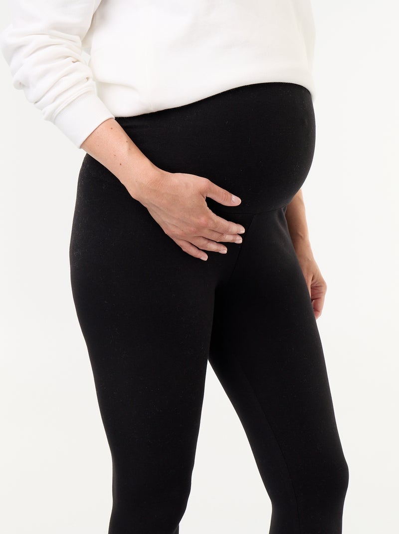 Legging long sans couture Noir - Kiabi