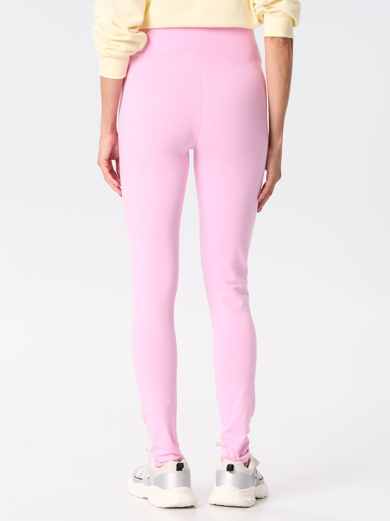 Legging long sans couture Rose - Kiabi