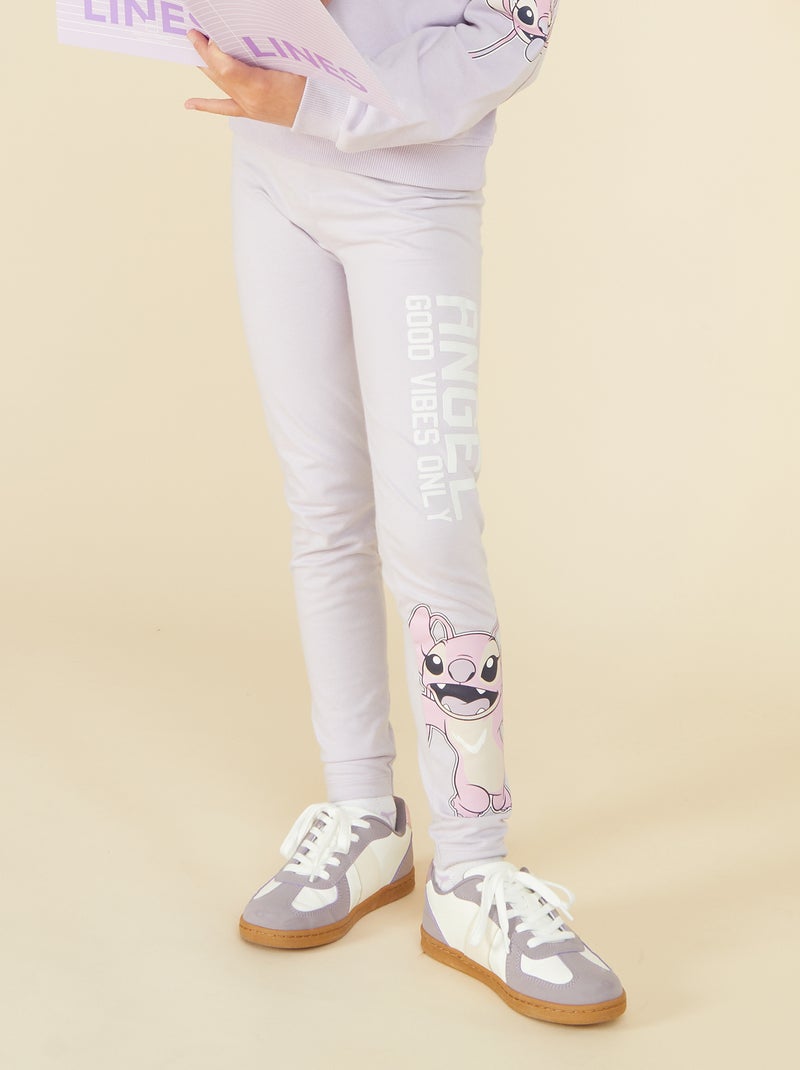 Legging long 'Stitch' Violet - Kiabi