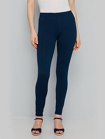 Legging long uni ceinture élastiquée - Afibel