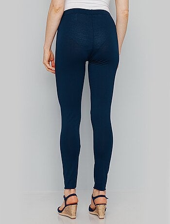 Legging long uni ceinture élastiquée - Afibel