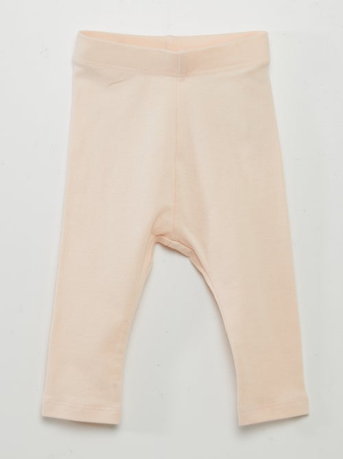 Legging long uni en maille jersey - Kiabi