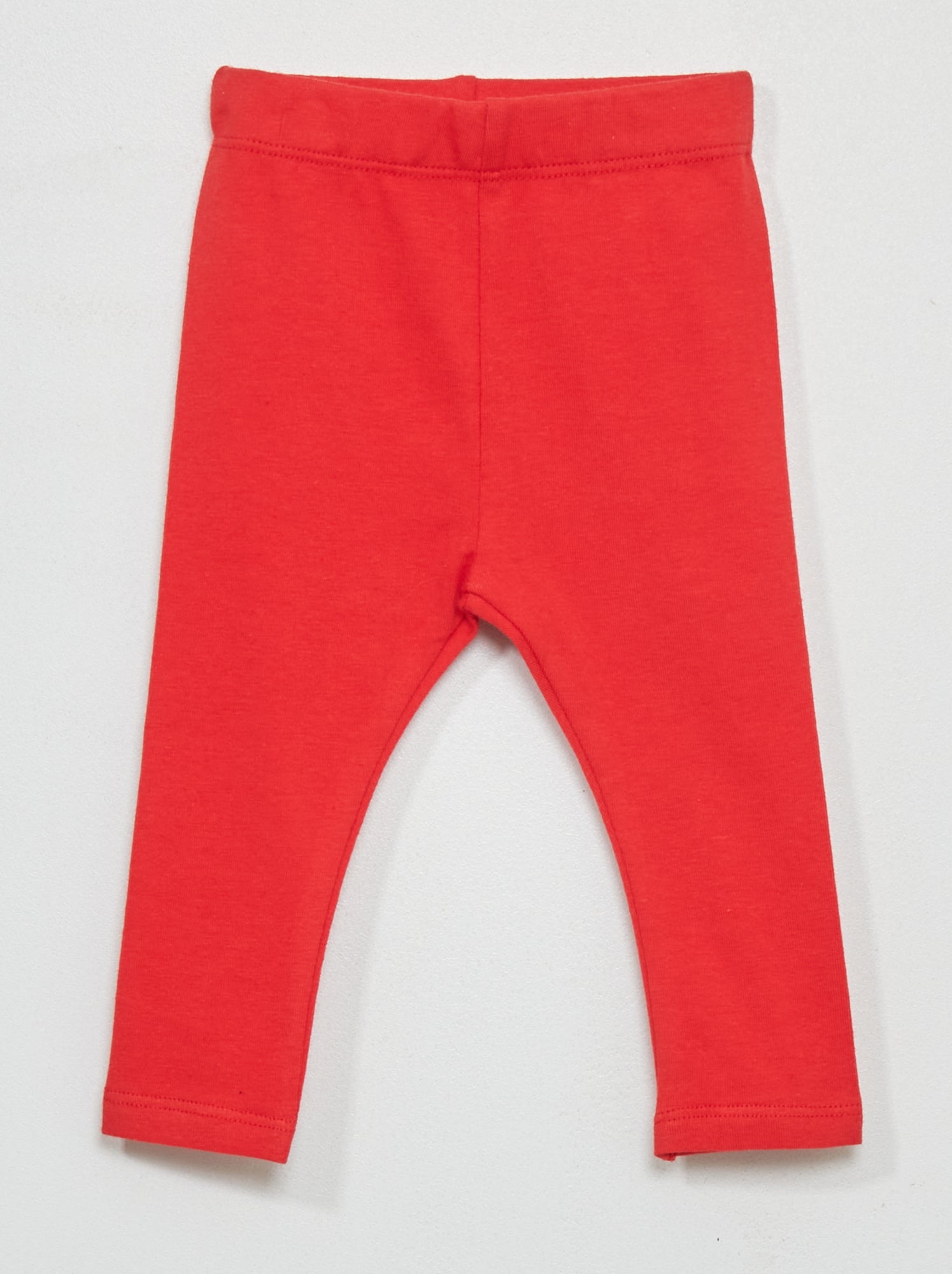 legging rouge femme kiabi