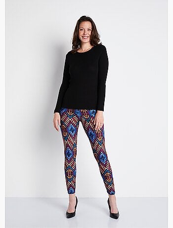Legging long uni ou imprimé - Afibel