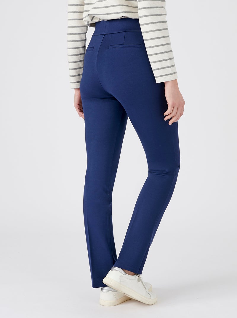 Legging maille milano Perfect Fit by Damart - Damart Bleu marine - Kiabi