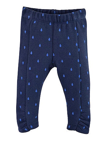 LEGGING MARINE IMPRIME FILLE HAPPY