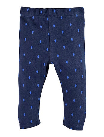 LEGGING MARINE IMPRIME FILLE HAPPY