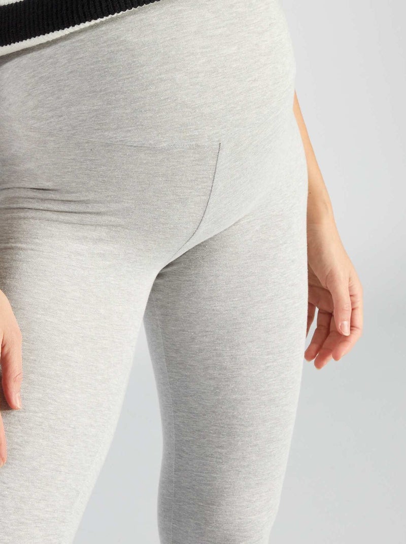 Legging maternité Gris - Kiabi