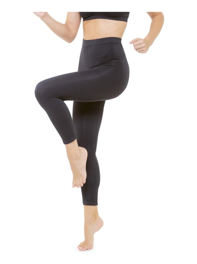 Legging minceur anti cellulite noir LIPO ACTIF Noir - Kiabi