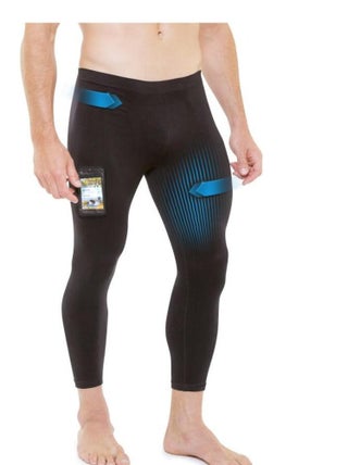 Legging minceur connecté noir Cellutex