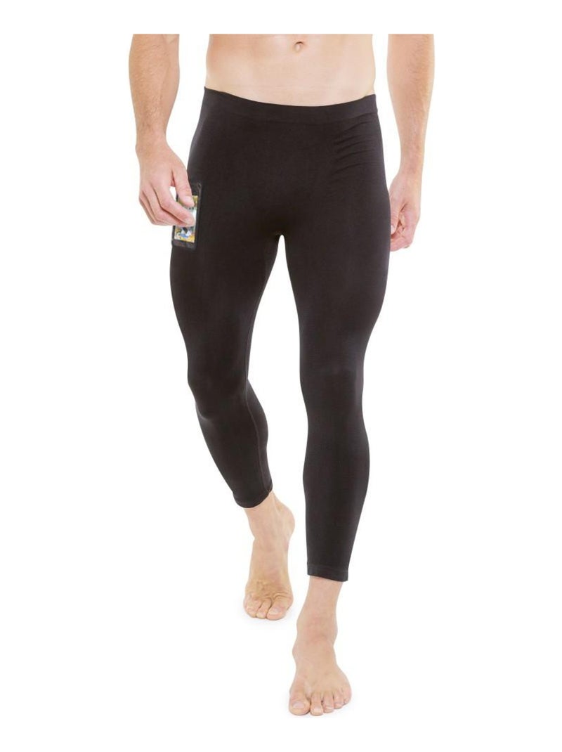 Legging minceur connecté noir Cellutex Noir - Kiabi
