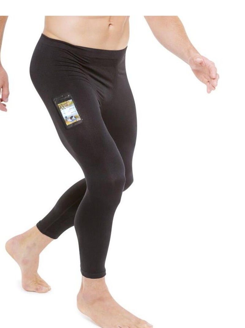 Legging minceur connecté noir Cellutex Noir - Kiabi
