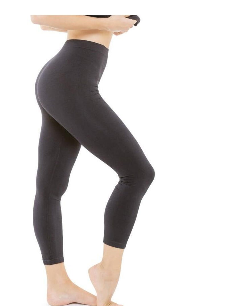 Legging minceur jour/nuit noir LIPO ACTIF Noir - Kiabi