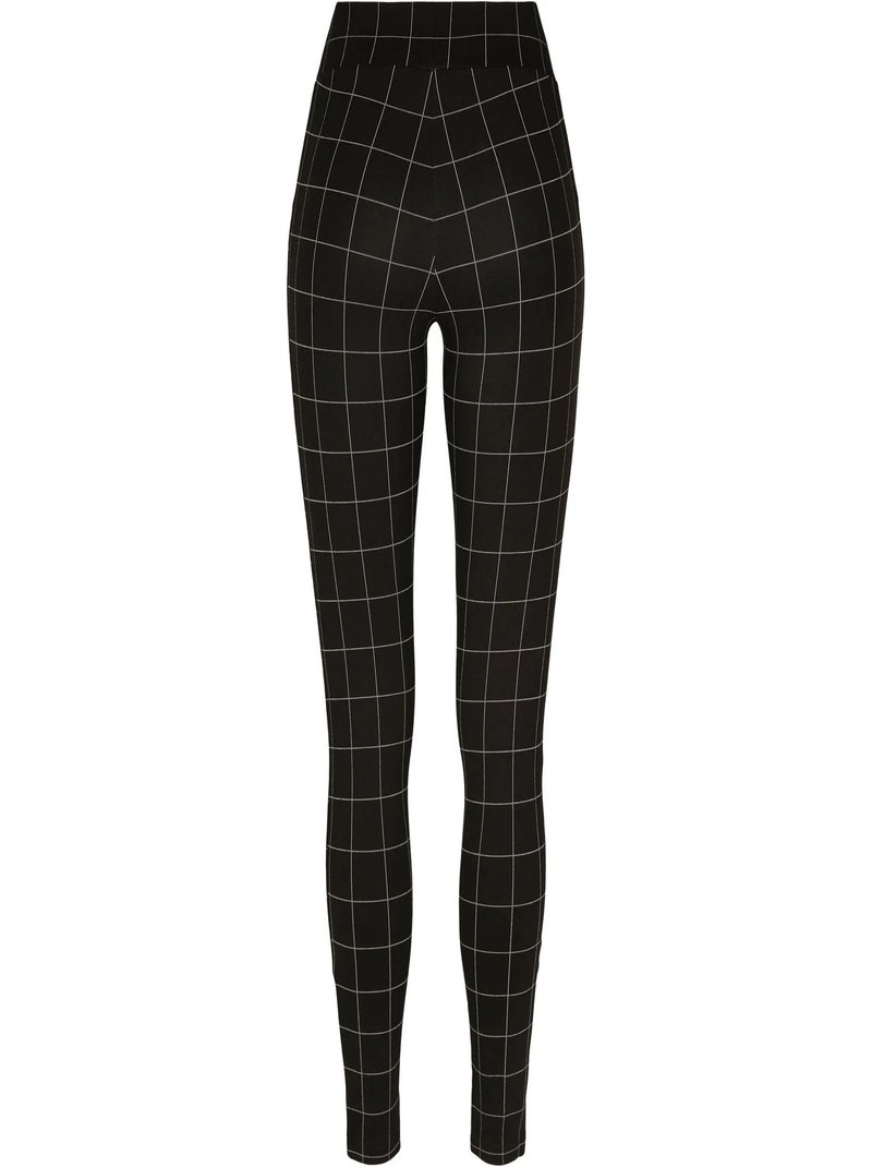 Legging motif/style à carreaux - urban classics Noir Blanc - Kiabi