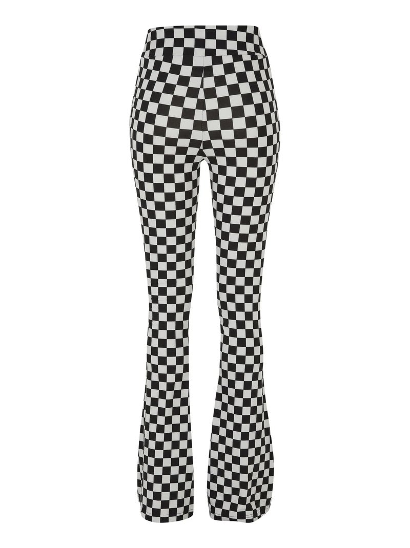 Legging motif/style à carreaux - urban classics Noir - Kiabi