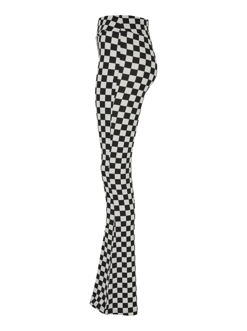Legging motif/style à carreaux - urban classics Noir - Kiabi