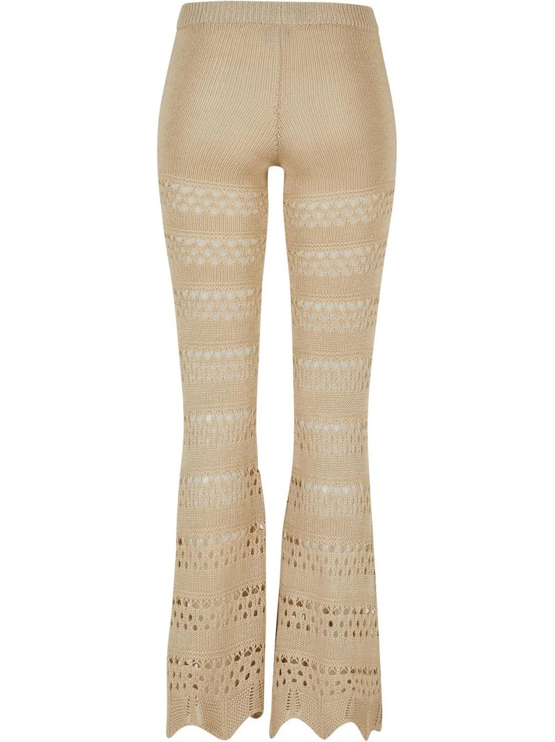 Legging motif/style crochet - urban classics Blanc nacré - Kiabi