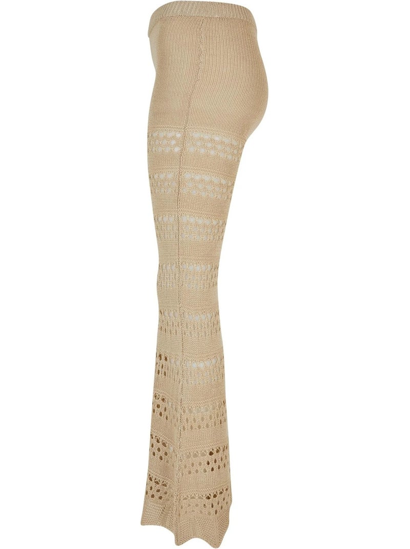 Legging motif/style crochet - urban classics Blanc nacré - Kiabi