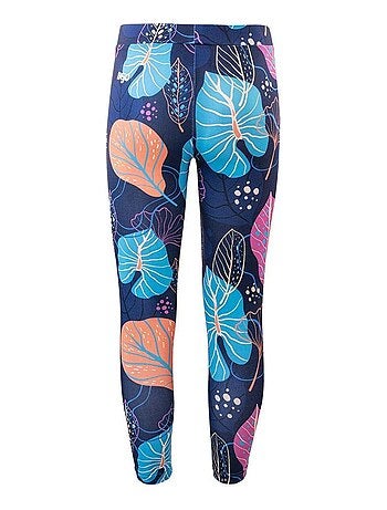 Legging motif/style feuilles tropicales pike - bejo