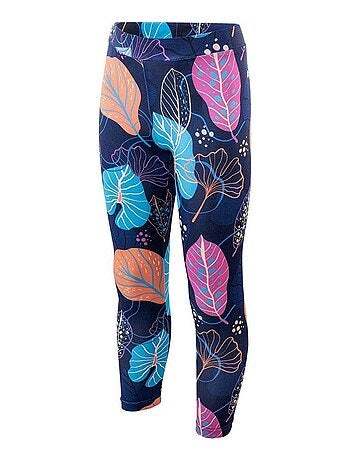 Legging motif/style feuilles tropicales pike - bejo