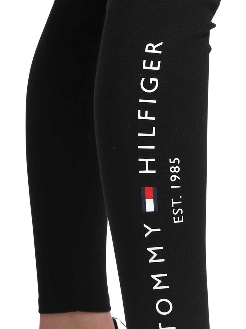 Legging motif/style logo brodé - tommy hilfiger Noir - Kiabi