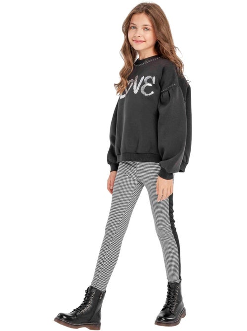 Legging motif/style pied-de-poule - minoti - Kiabi Legging motif/style pied-de-poule - minoti - Kiabi