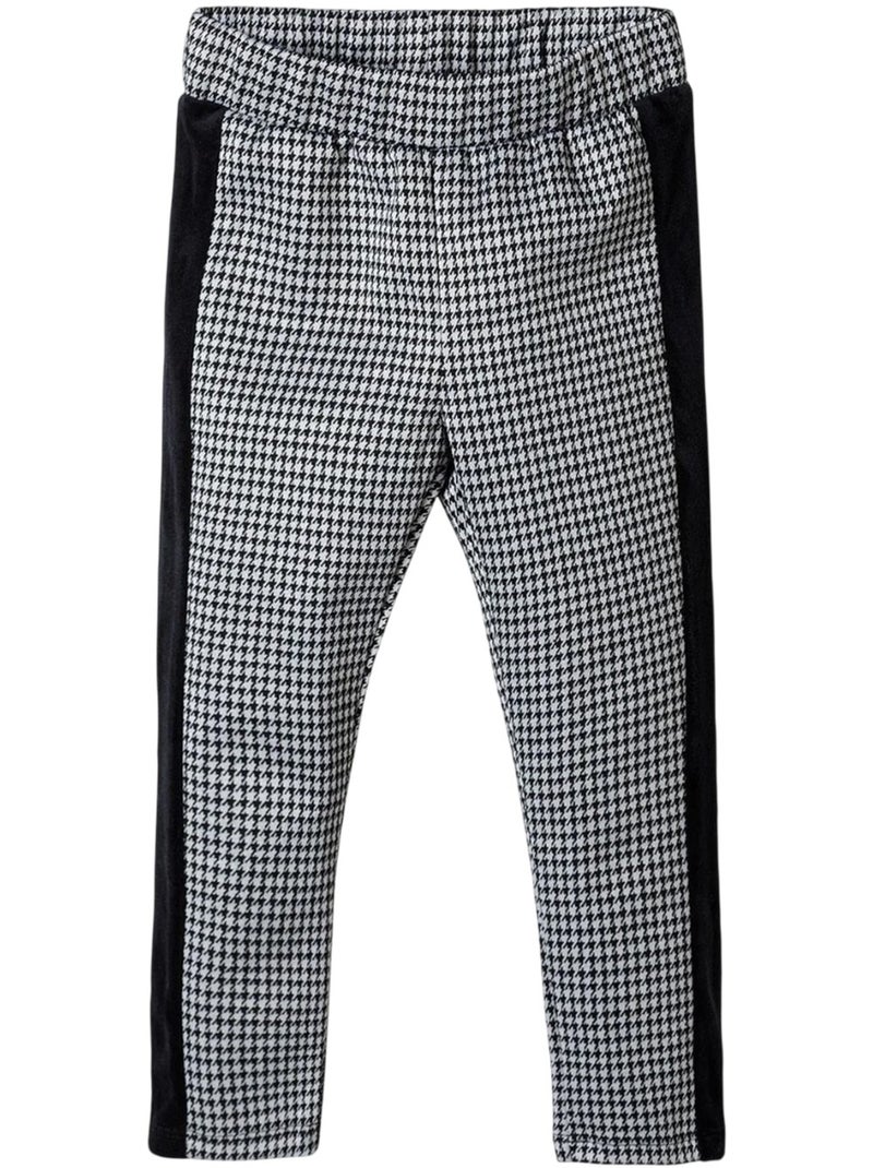 Legging motif/style pied-de-poule - minoti Noir - Kiabi
