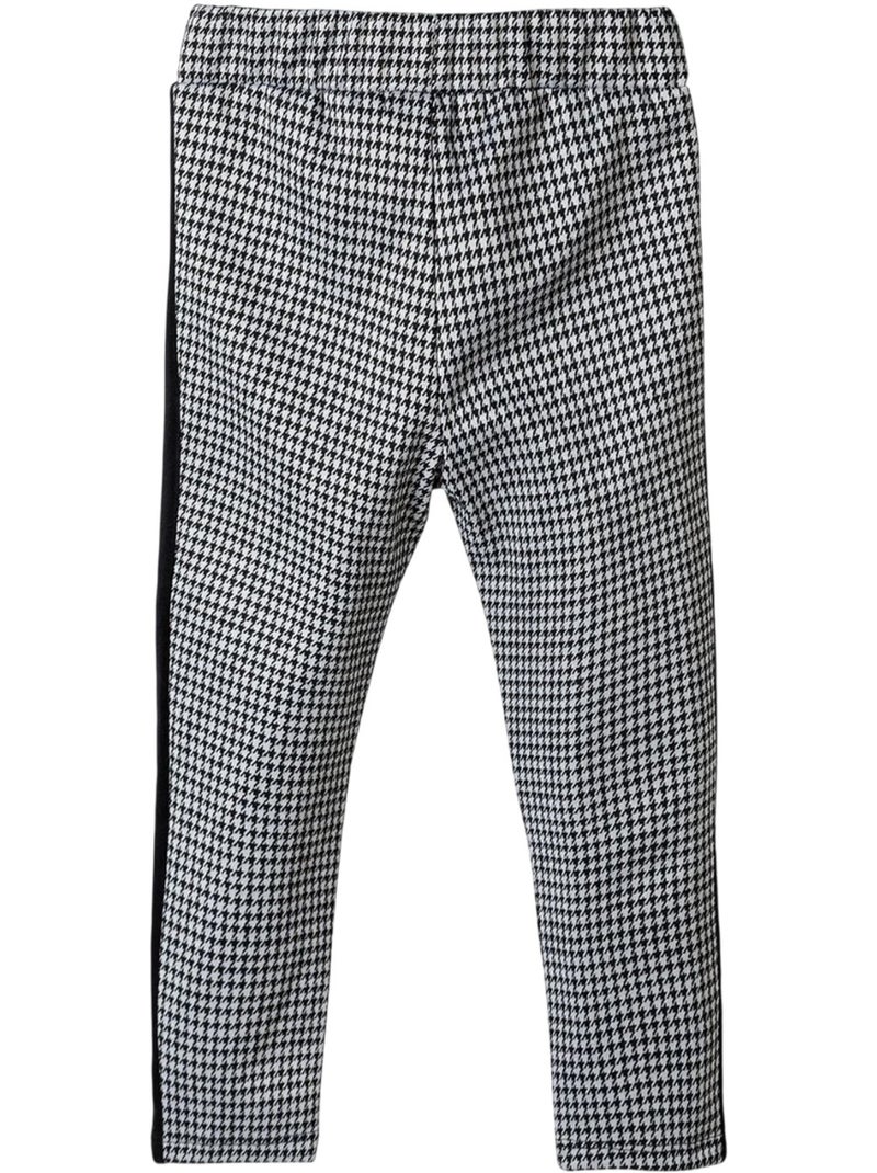 Legging motif/style pied-de-poule - minoti Noir - Kiabi