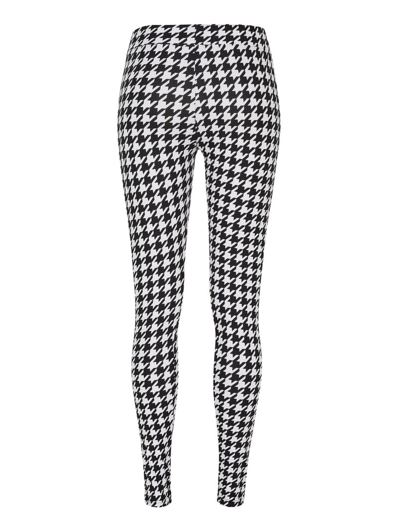 Legging motif/style pied-de-poule - urban classics Noir - Kiabi