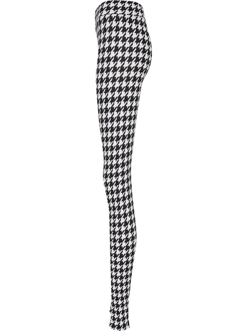 Legging motif/style pied-de-poule - urban classics Noir - Kiabi