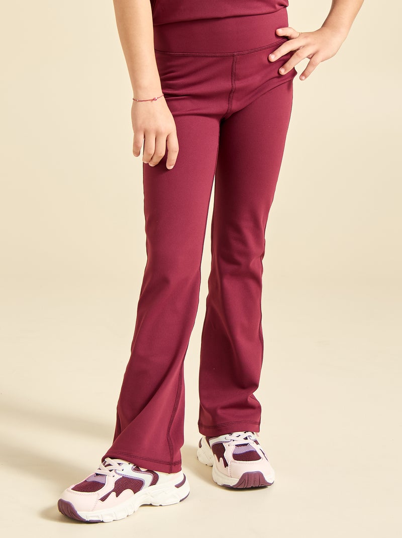 Legging multisport (ekstract) Rouge - Kiabi
