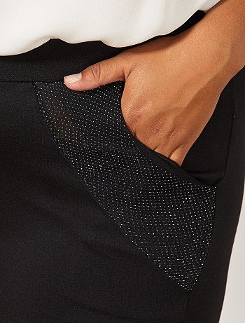 Legging poches pailletées - Kiabi