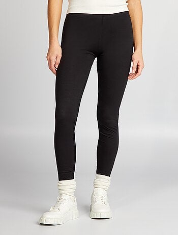 Legging pour femme en maille légère uni à taille standard