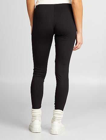Legging pour femme en maille légère uni à taille standard
