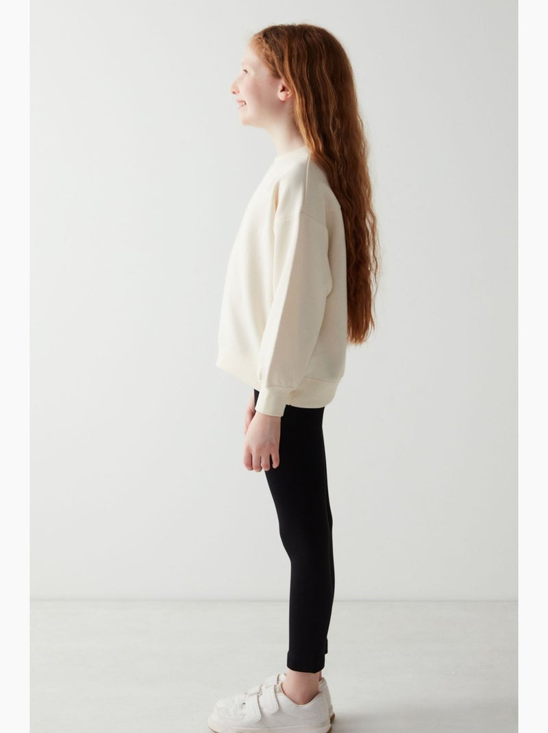 Legging pretty fille penti Noir - Kiabi