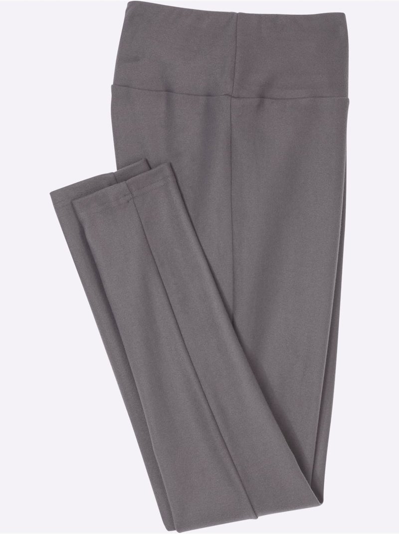 Legging Qualité Chaude - Taille Standard - Witt gris anthracite - Kiabi