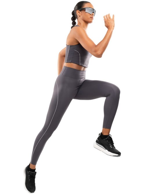 Legging running femme fitness femme lume dark gray - Kiabi Legging running femme fitness femme lume dark gray - Kiabi