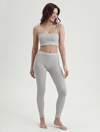 Legging sans couture en tissu côtelé Icons Seamless