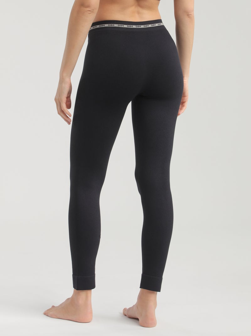 Legging sans couture en tissu côtelé icons seamless Noir - Kiabi