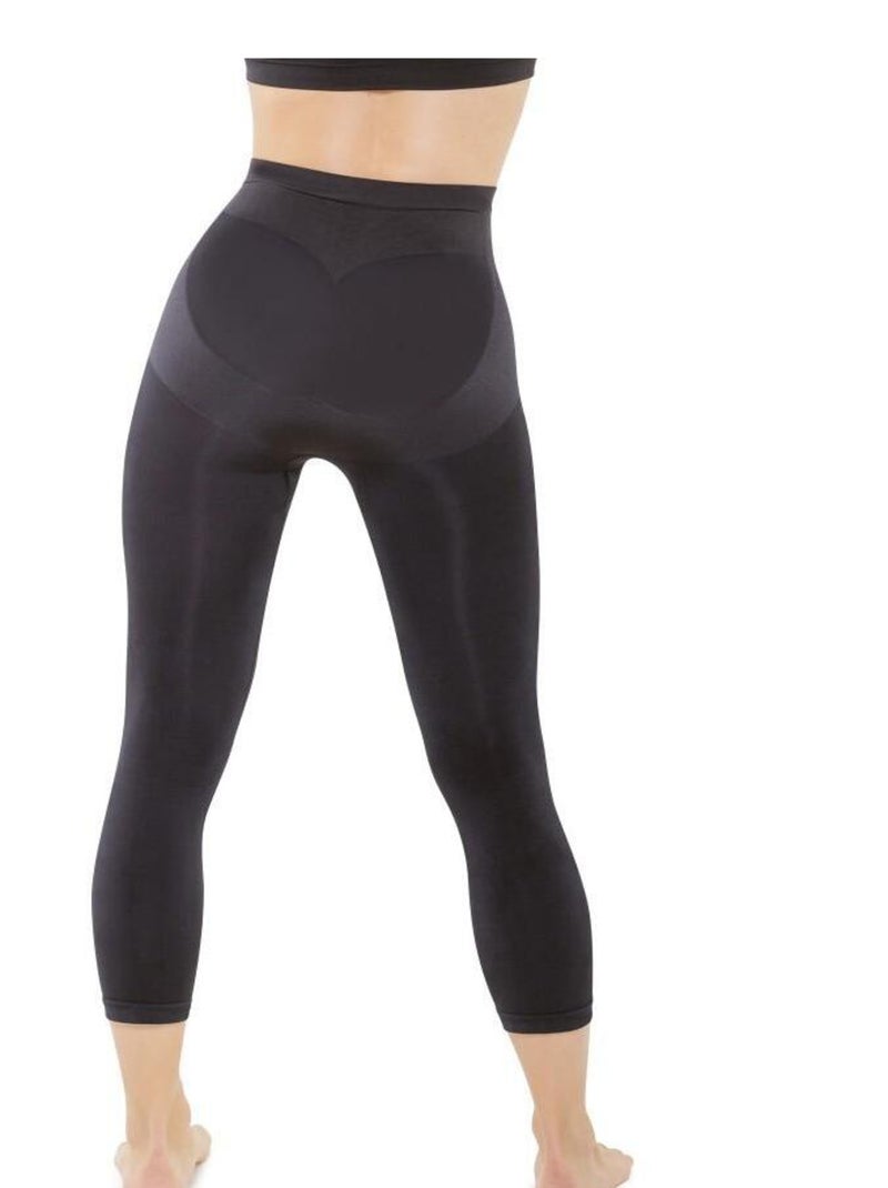 Legging sculptant noir So Slim Noir - Kiabi