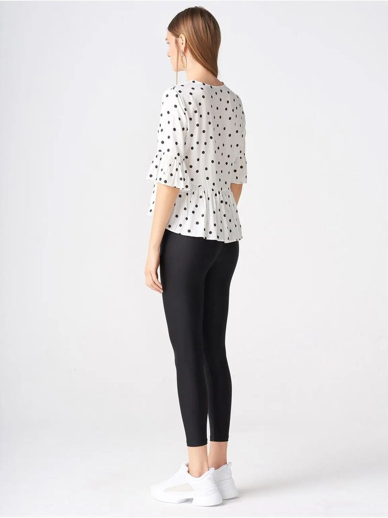 Legging slim à taille haute dilvin Noir - Kiabi