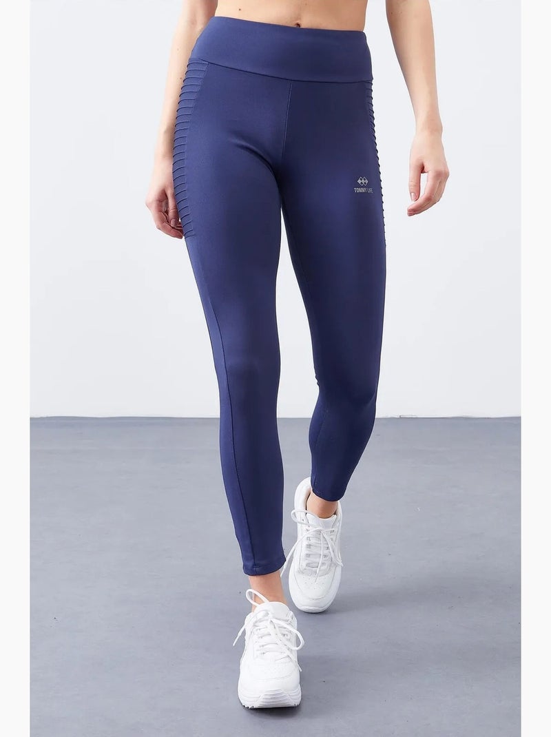 Legging slim à taille haute tommy Bleu marine - Kiabi